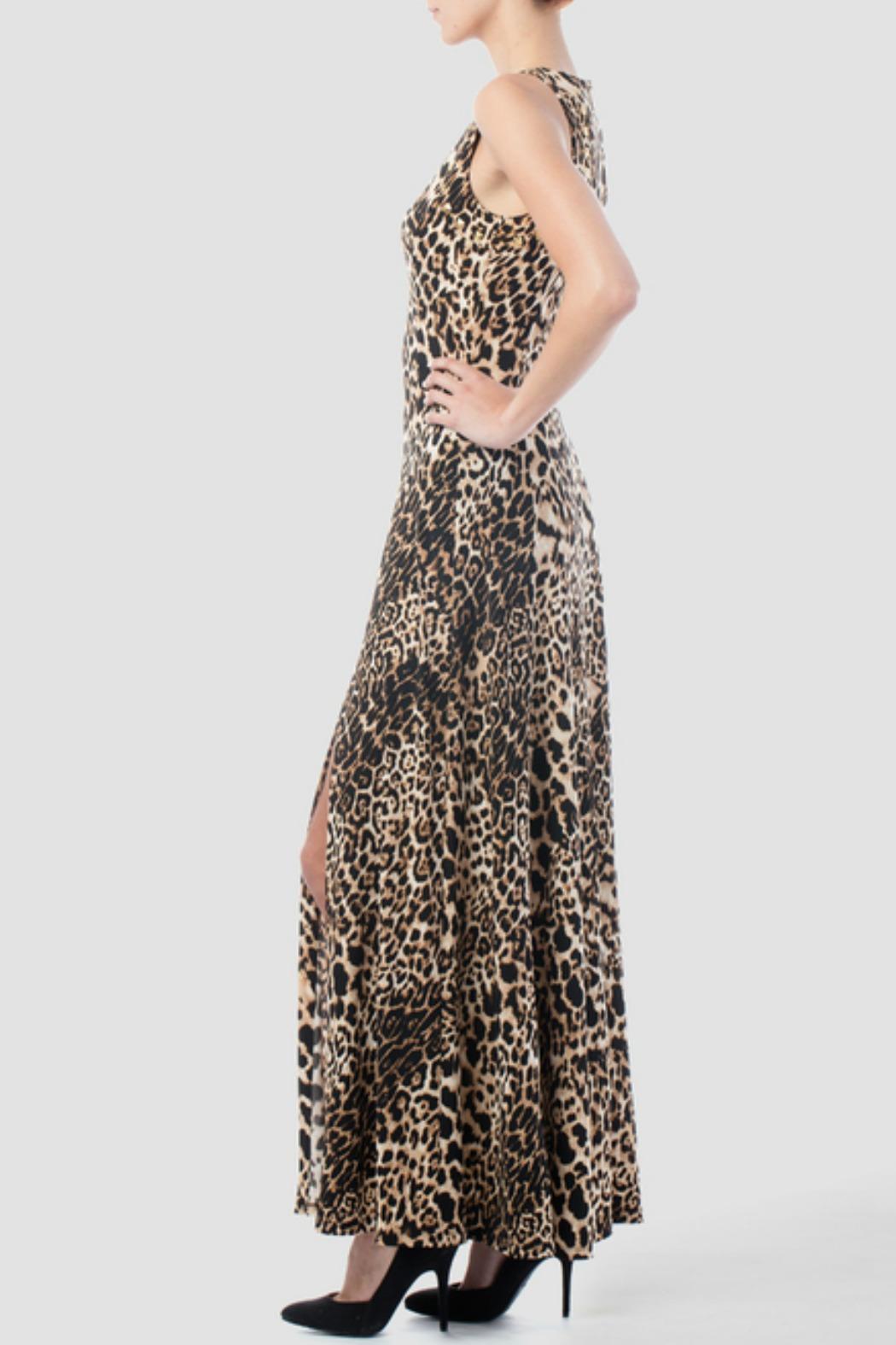 JOSEPH RIBKOFF Leopard print maxi dress - Image 2