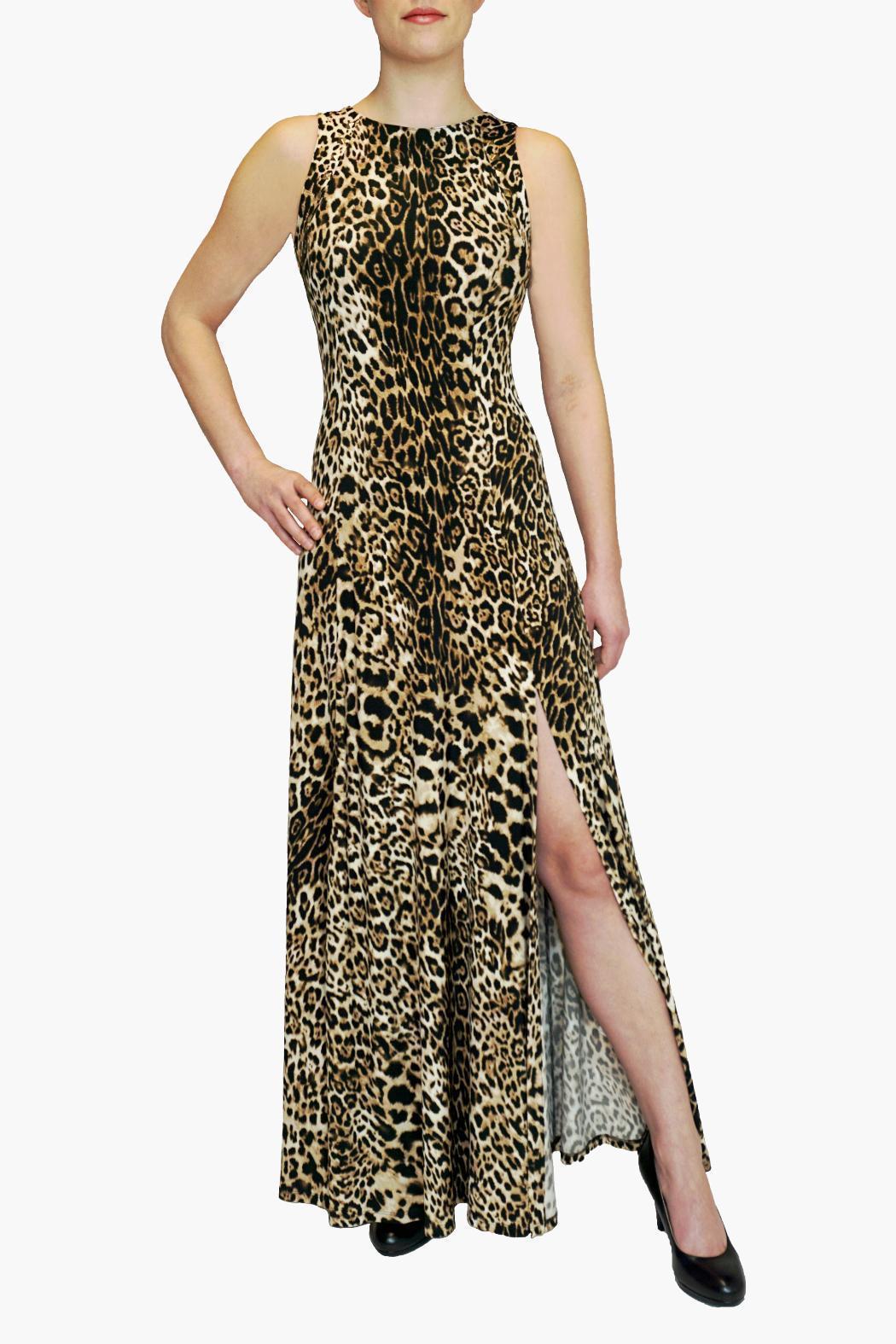 JOSEPH RIBKOFF Leopard print maxi dress - Image 3