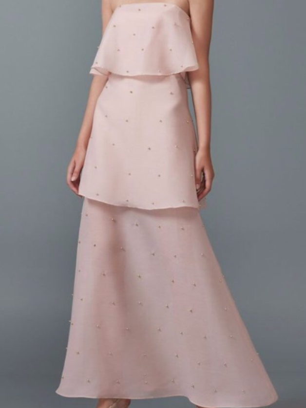 Keepsake call me gown - blush  - Image 1