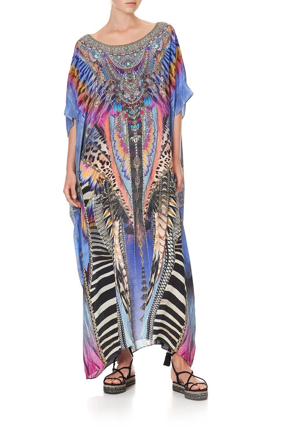Camilla 'Love On The Wing' Round Neck Kaftan - Image 6