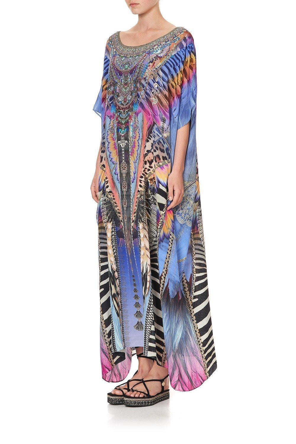 Camilla 'Love On The Wing' Round Neck Kaftan - Image 7
