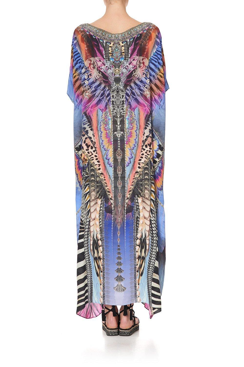 Camilla 'Love On The Wing' Round Neck Kaftan - Image 5