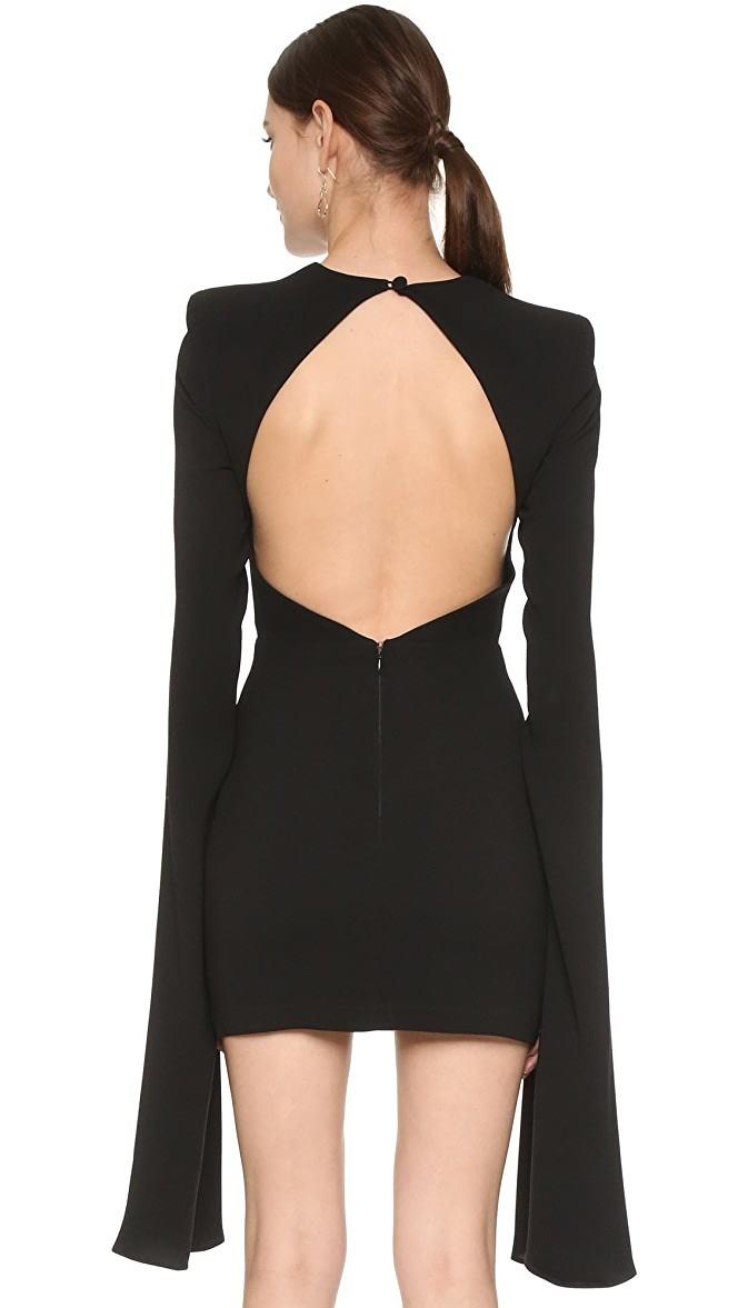 Alex Perry Jade Dress Black Size 8 - Image 3