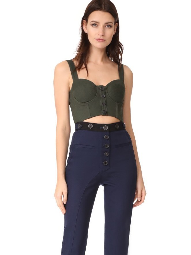 Self-Portrait Corset Jumpsuit - Image 1