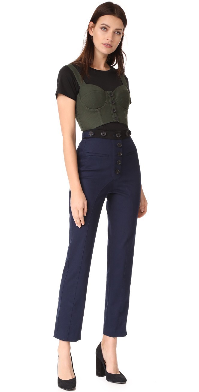 Self-Portrait Corset Jumpsuit - Image 3