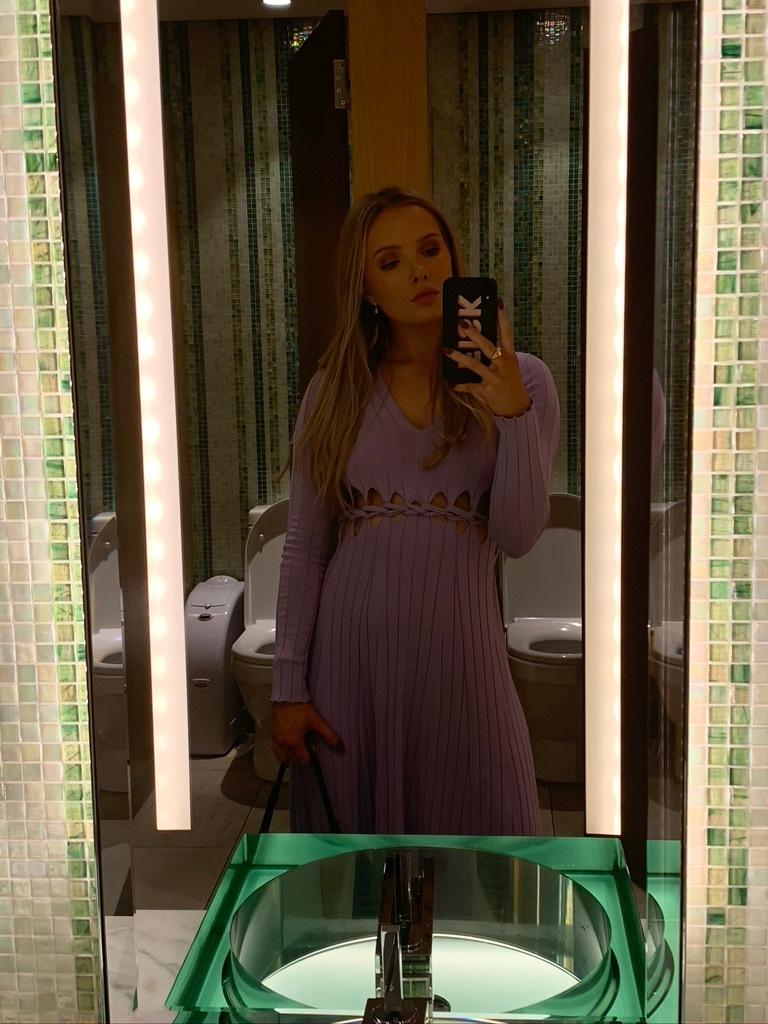 Dion Lee Pinnacle Braid Dress in Violet - Image 3