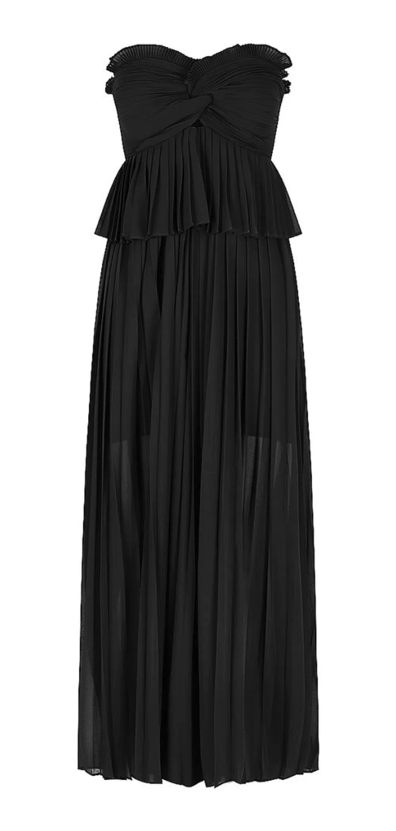 Shona Joy Botticelli Palazzo Jumpsuit Black Size 8 - Image 3