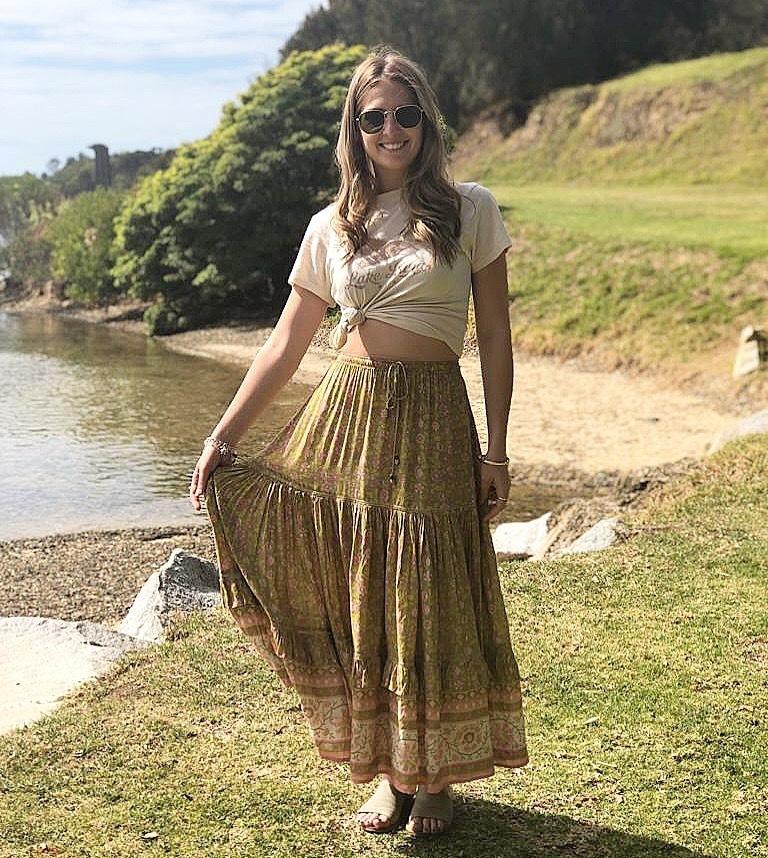 Spell and the Gypsy Dahlia Crop Top and Maxi Skirt Set Print 6 - Image 5