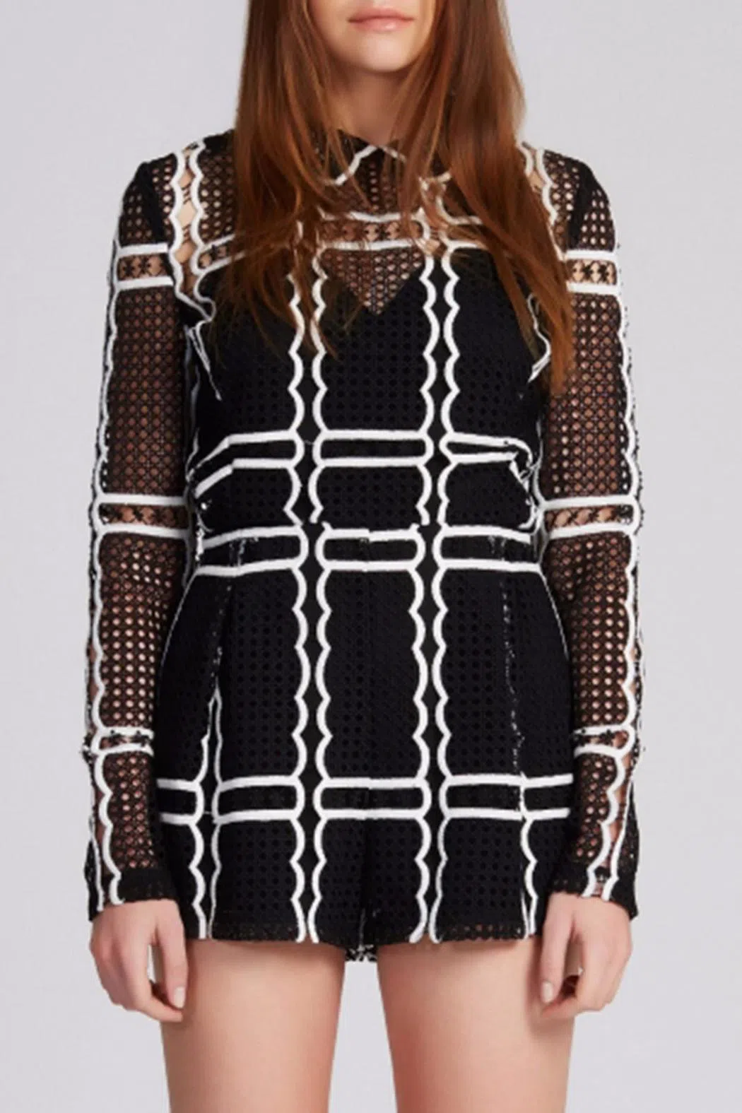 Alice McCall The Stolen Dance Playsuit Black Size 8 - Image 2