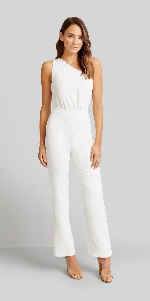Kookai Aria White jumpsuit Size 8 - Image 1