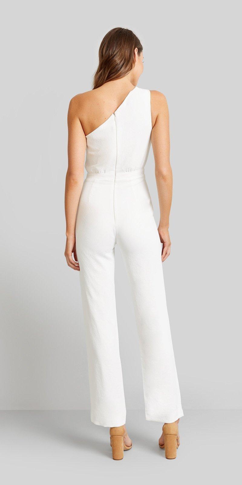 Kookai Aria White jumpsuit Size 8 - Image 2