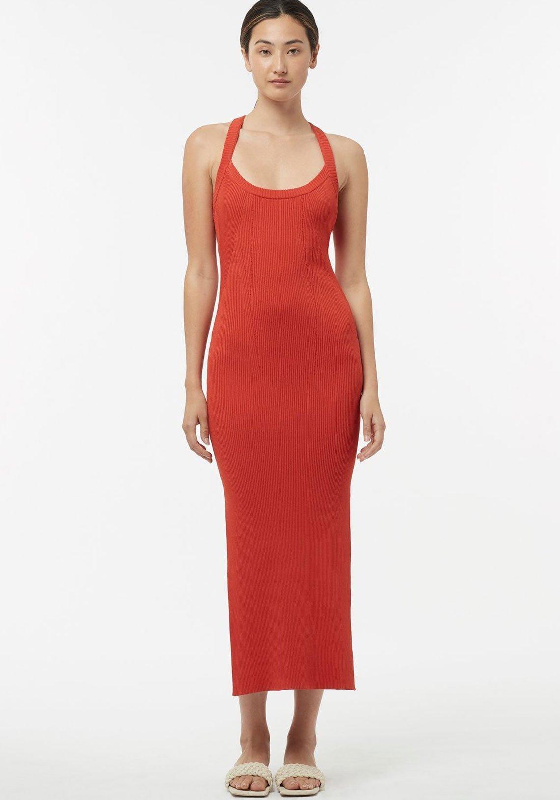 Manning Cartell Sweet Ride Knit Midi Dress Poppy Size XXS / Au 4 - Image 1