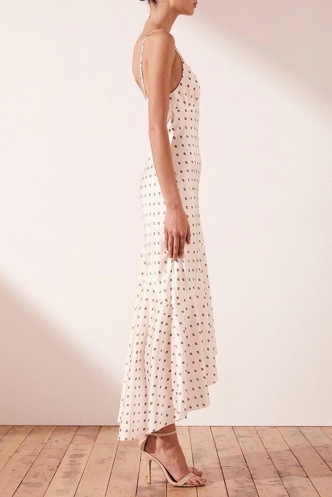 Shona Joy luciana bias frill midi dress size 12 - Image 4