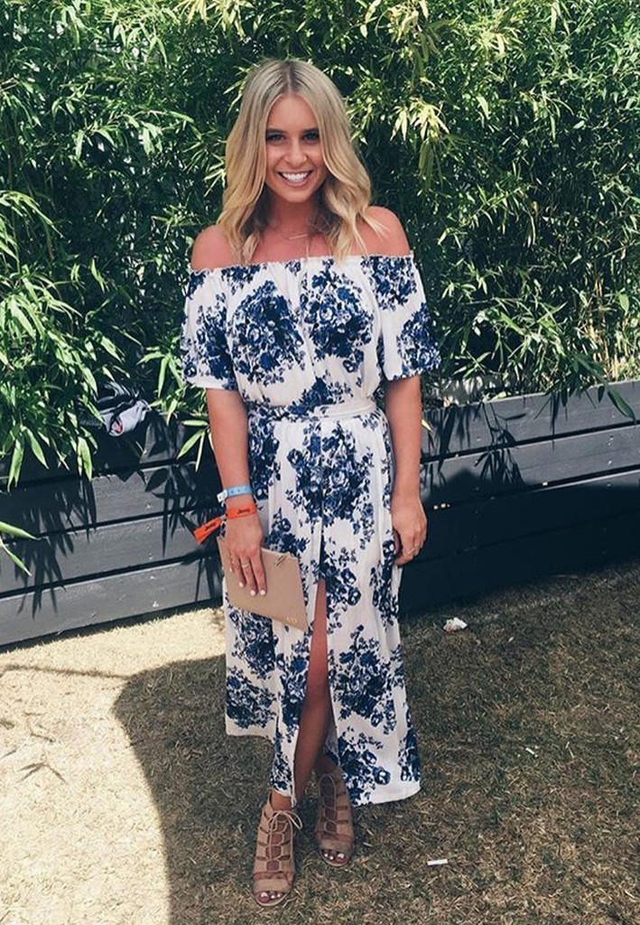 Steele - Maya Maxi Dress In Luna Bloom Floral Print size 8 - Image 3