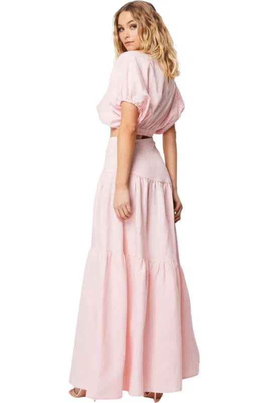 Mossman Day Break Top and Skirt Set Pink Size 8 - Image 3