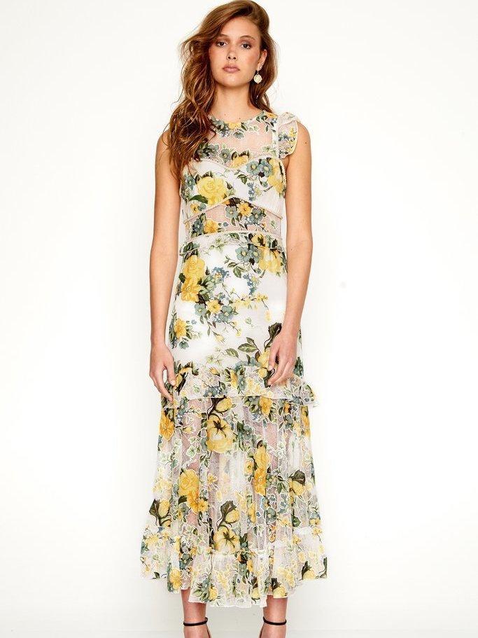 Alice McCall Oh So Lovely Dress Sunset Size 12 - Image 1