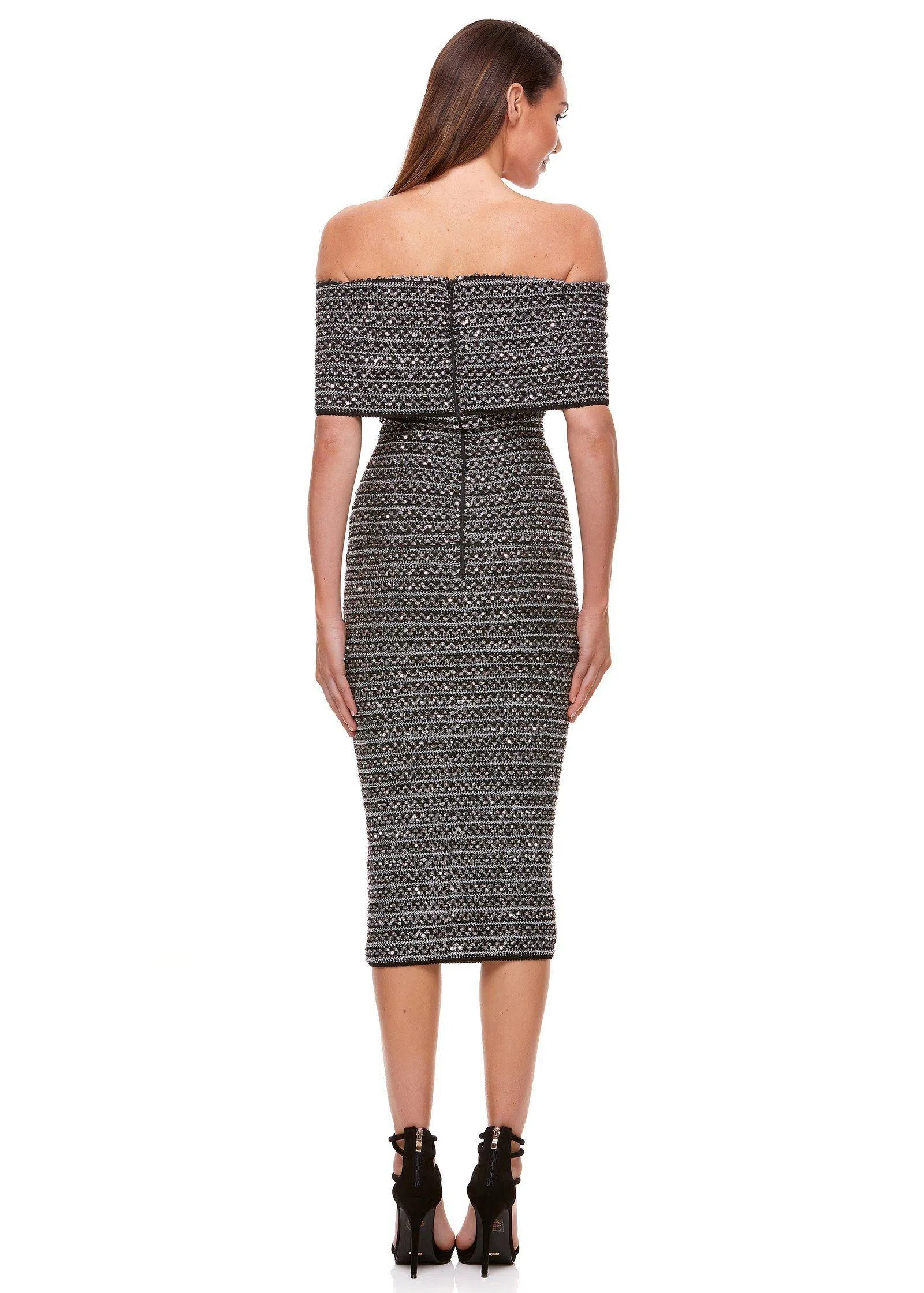 Eliya the Label Lenora Dress Grey Size 12 - Image 2