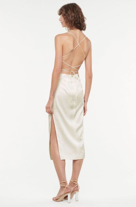 Manning Cartell Miami Heat Backless Midi Dress Size 6 - Image 1
