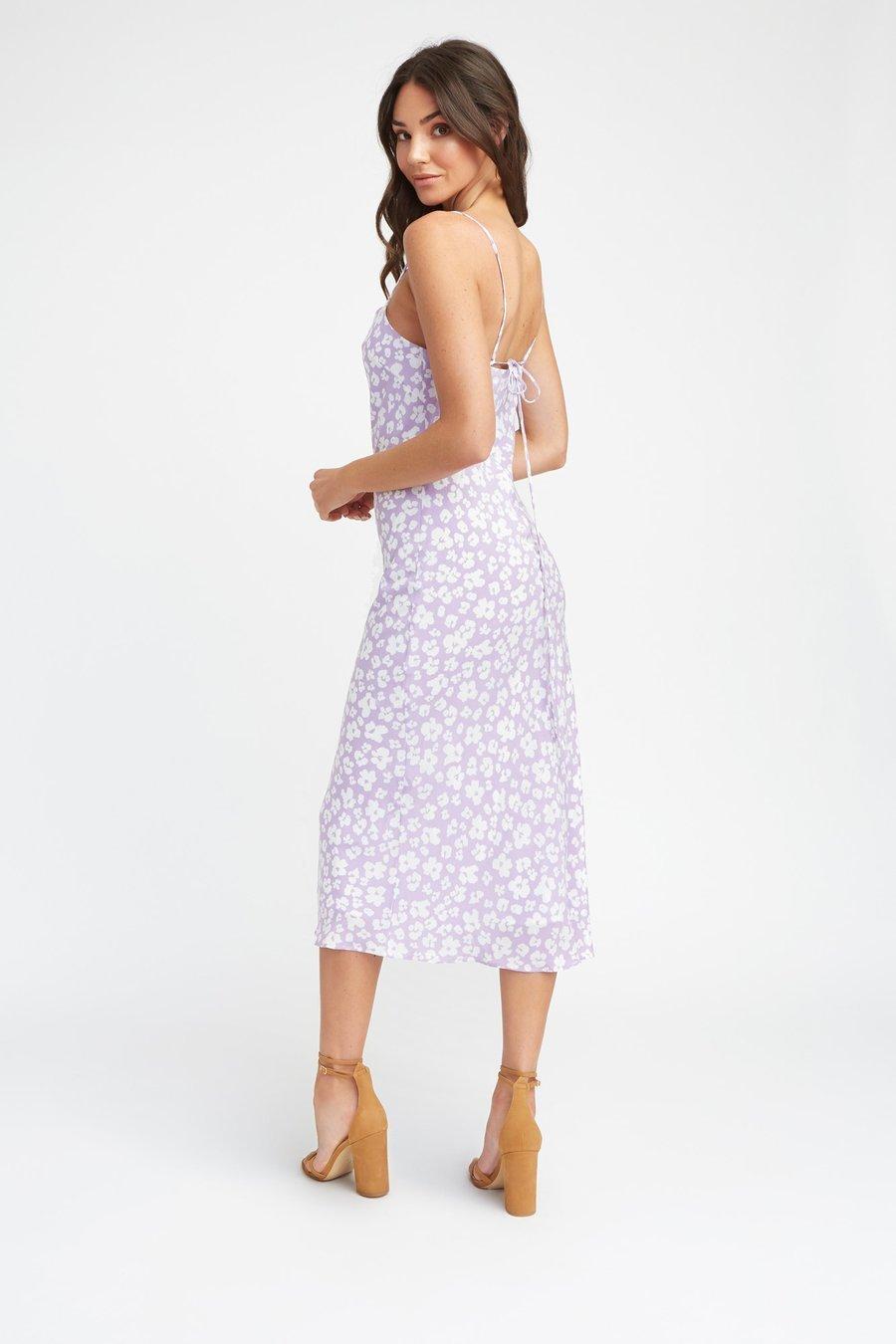 Kookai Fleur Slip Dress Print Size 6 - Image 3