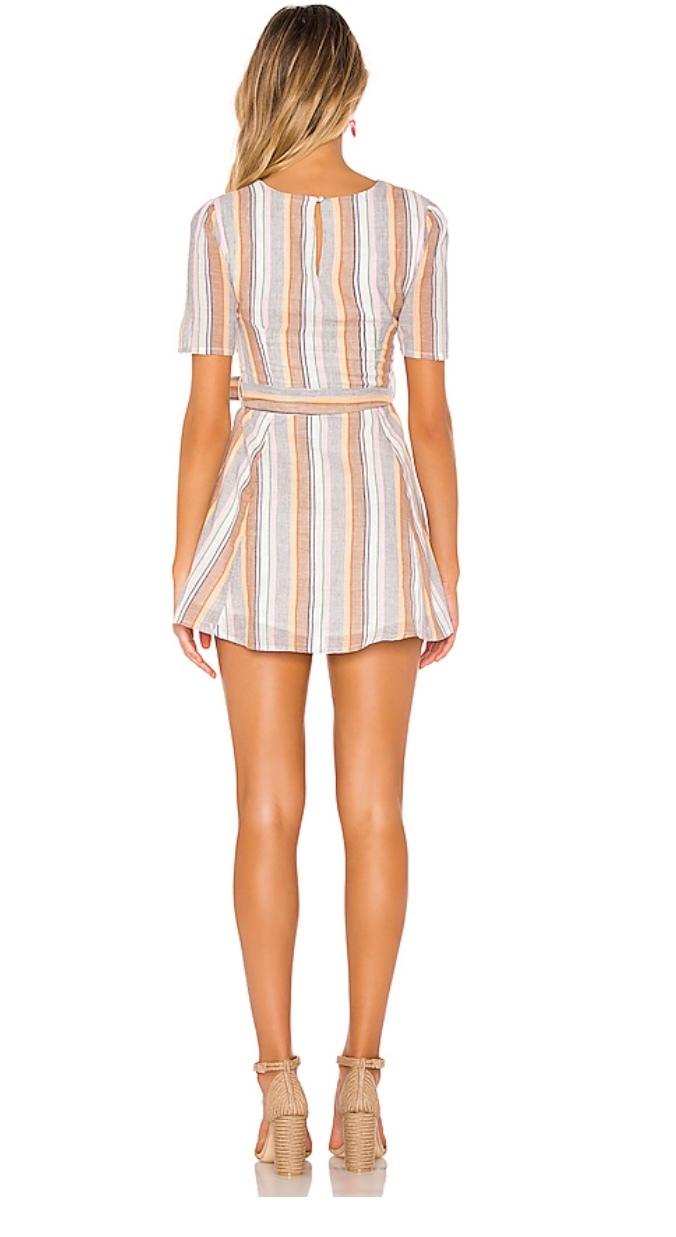 Iris Dress in Multi Stripe - Image 3