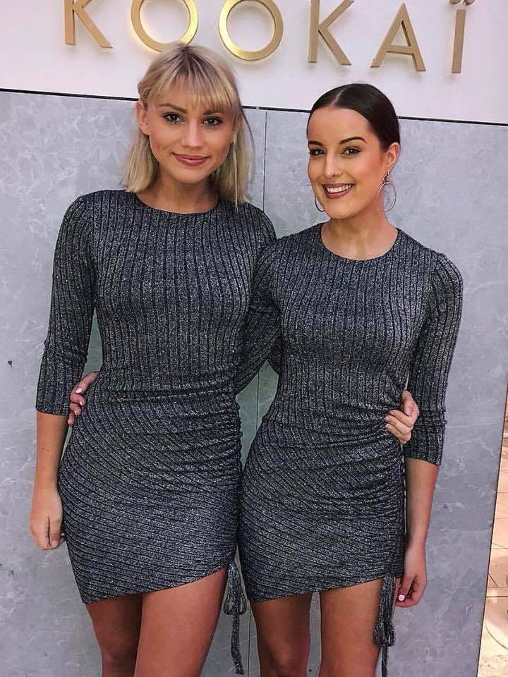 Kookai Jaggar Dress Grey Size 6 - Image 3