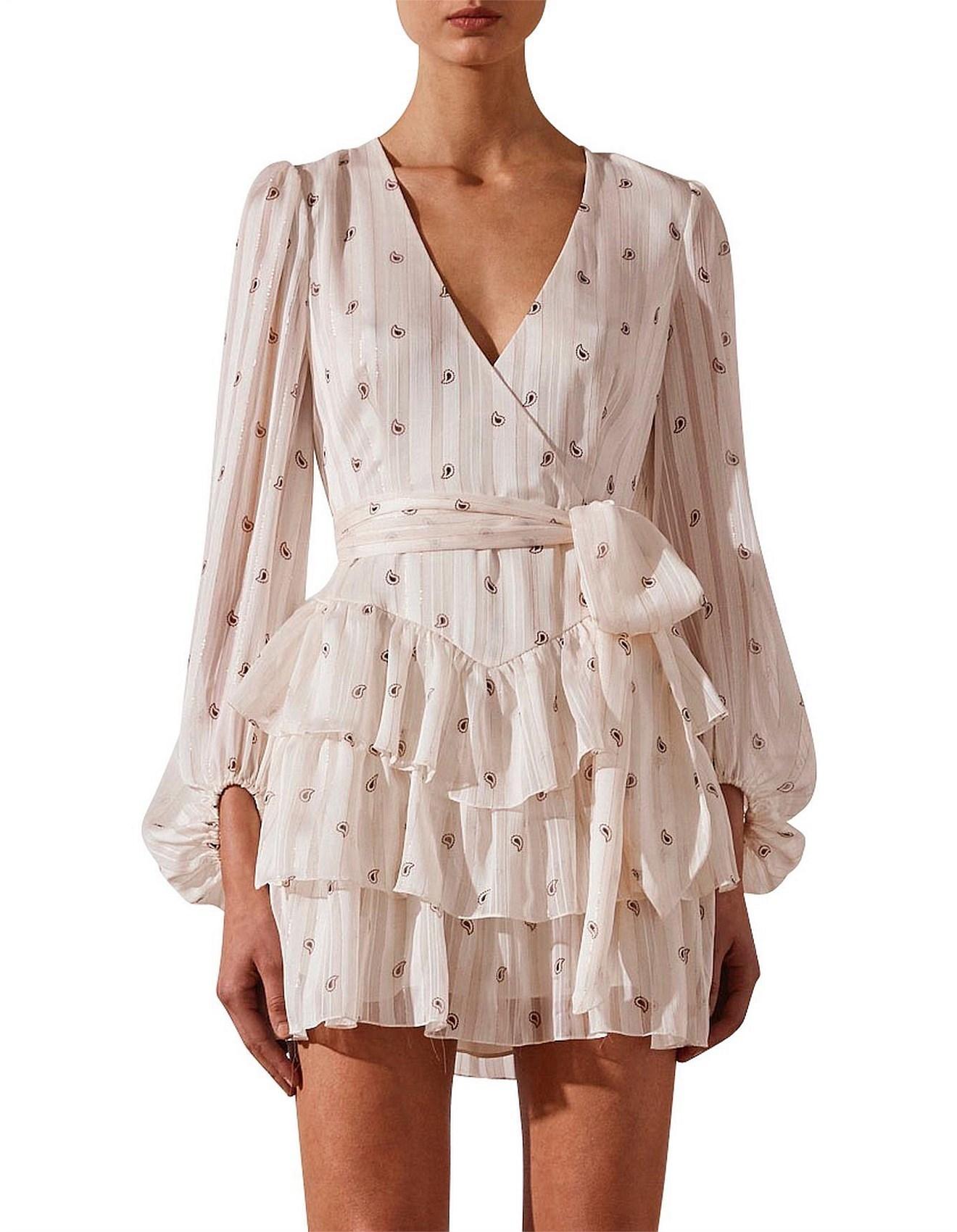 Shona Joy Sedgwick Tiered Mini Dress - Image 4