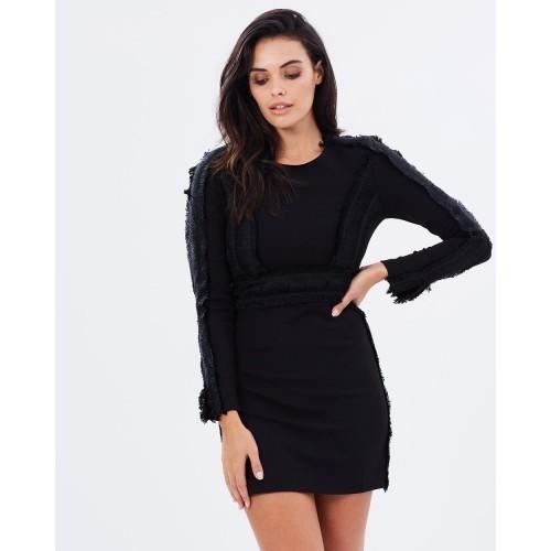 Mossman Reserving Judgements Dress Black Size 8 - Image 1