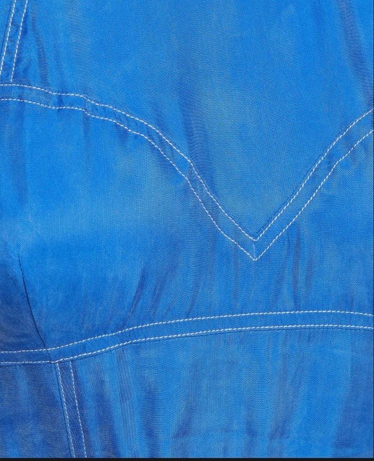 Alice McCall Eyes On You Midi Dress Blue Size 10 - Image 5