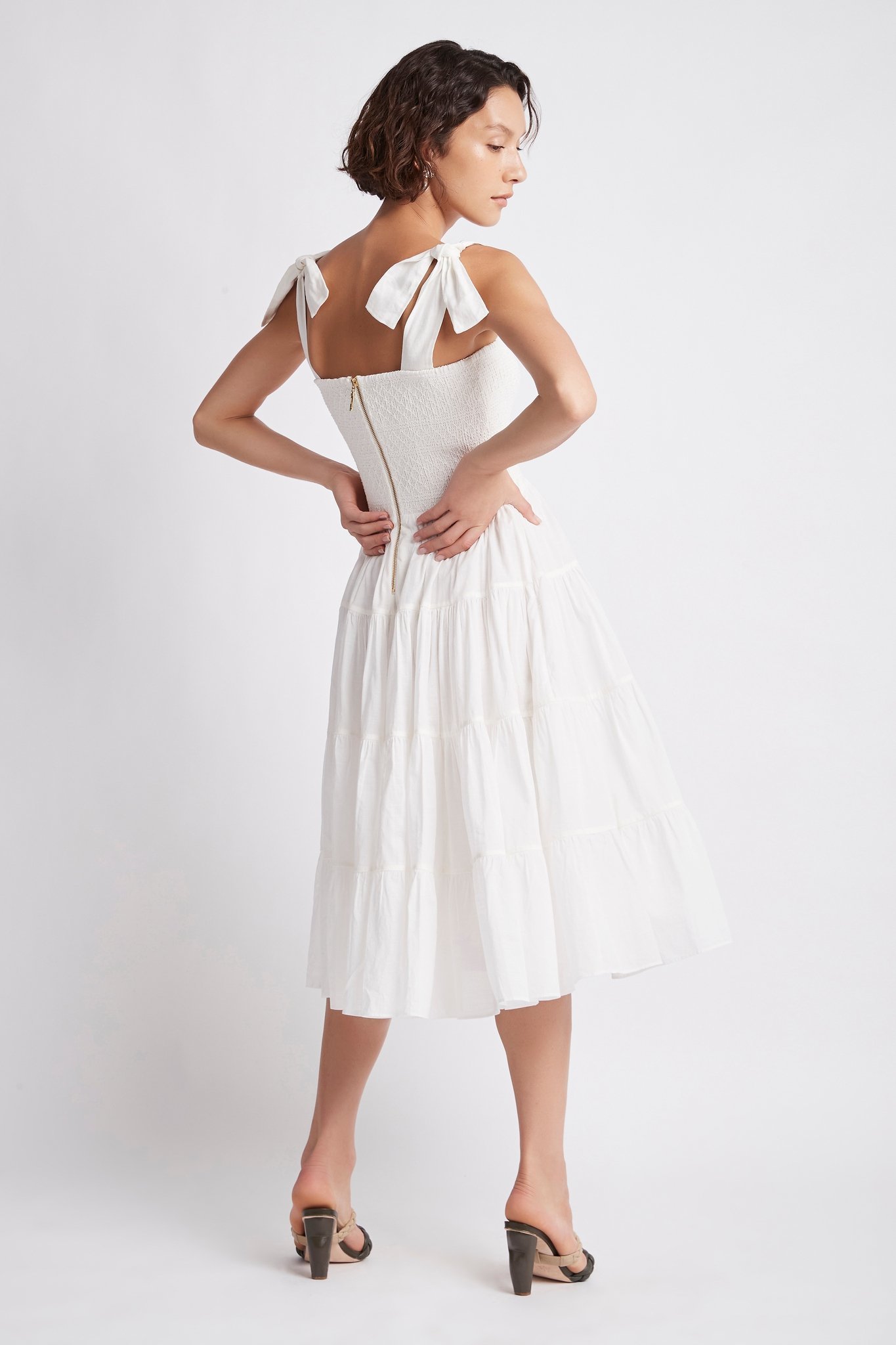 AJE Lagoon Maxi Dress in White Size 4 - Image 1