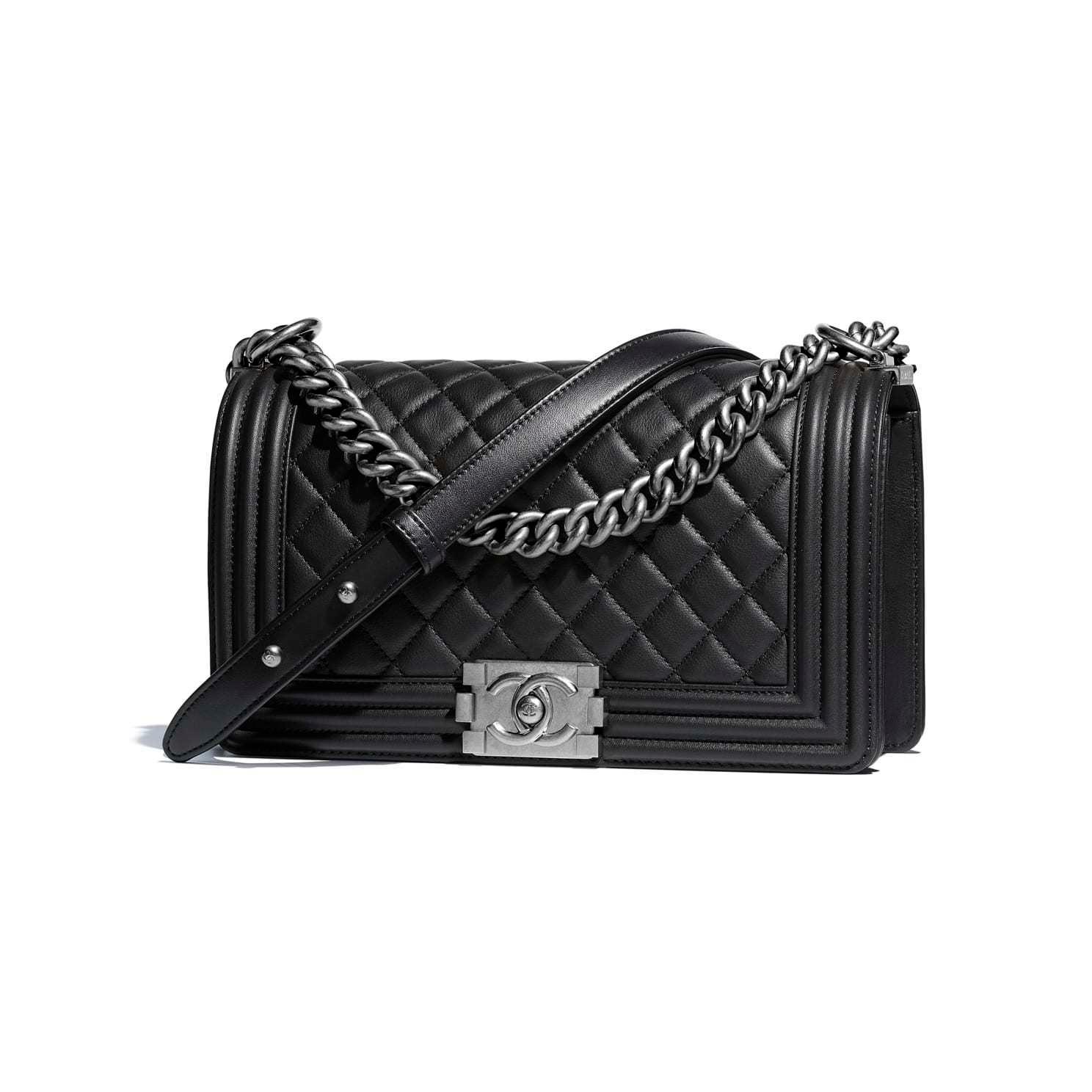 Chanel Boy Handbag Black  - Image 4