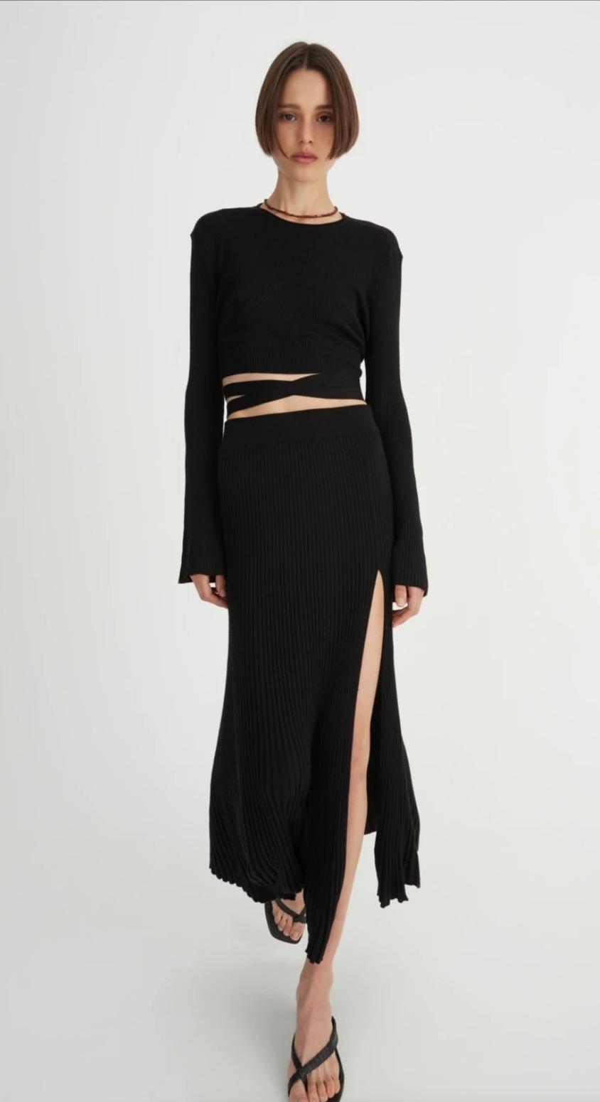 Hansel and Gretel Keke  Top and Corbin Skirt Set Black Size 10 - Image 1