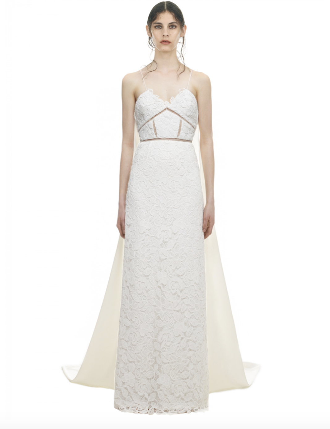 SELF PORTRAIT WHITE ANGELICA BRIDAL DRESS - SIZE 8 AU/4 US (RRP $1250) - Image 3