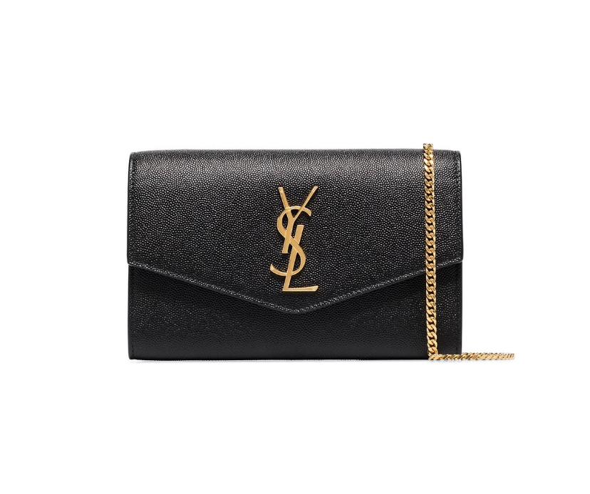 Saint Laurent Uptown Envelope Handbag Black  - Image 2