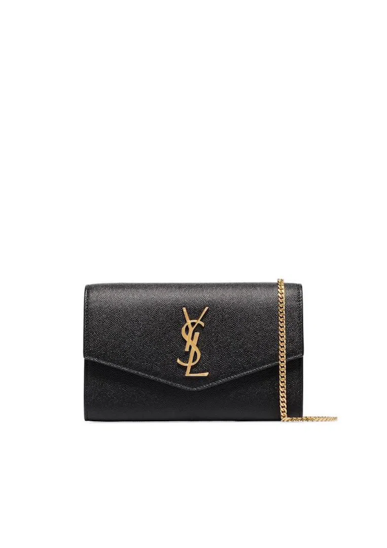 Saint Laurent Uptown Envelope Handbag Black  - Image 1