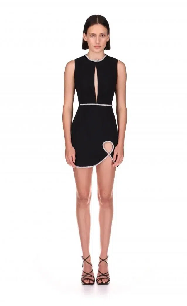 Nicola Finetti Carla Dress Black - Image 1