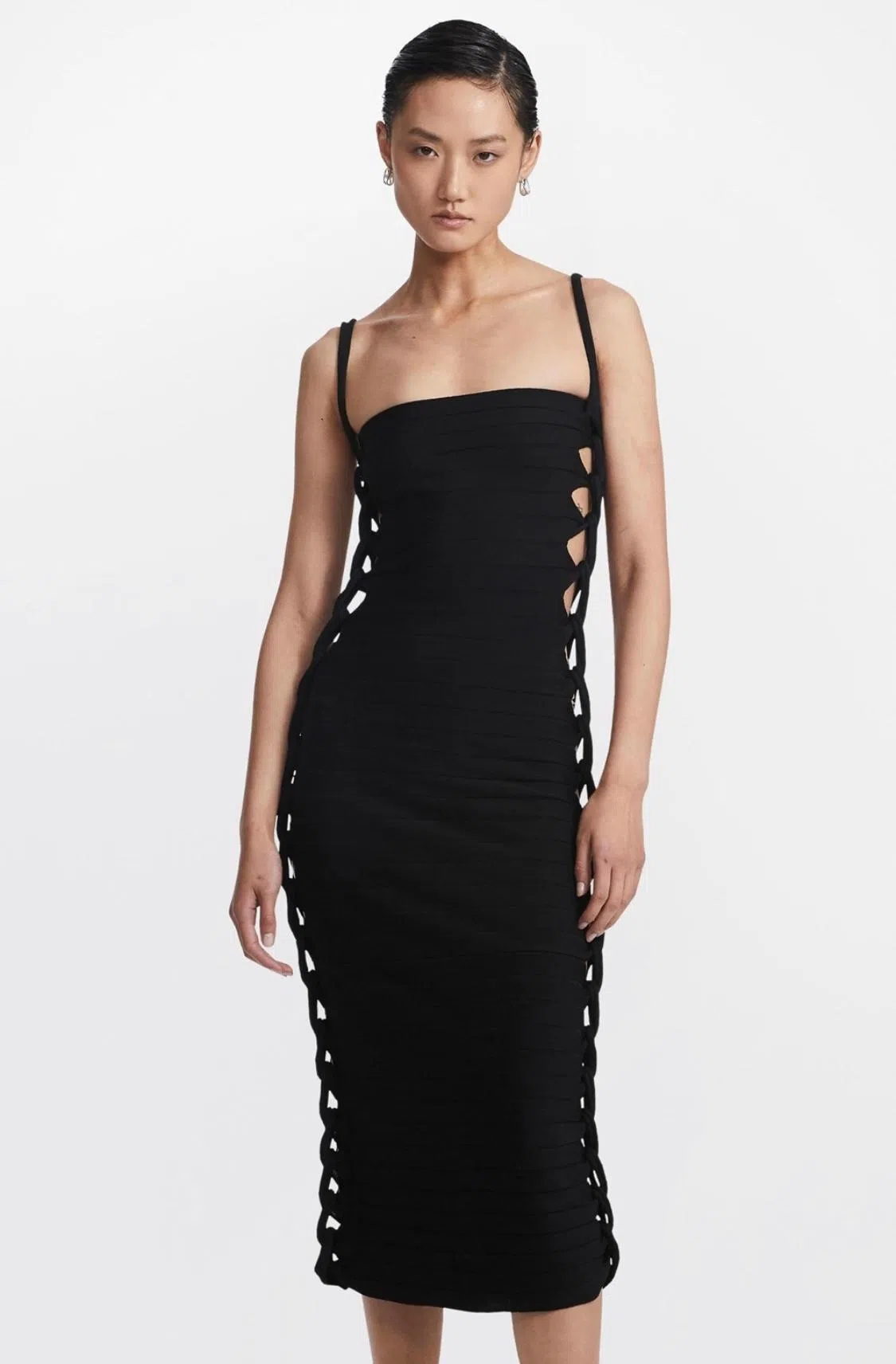 Dion Lee MIRROR BRAID STRAP DRESS - Image 4