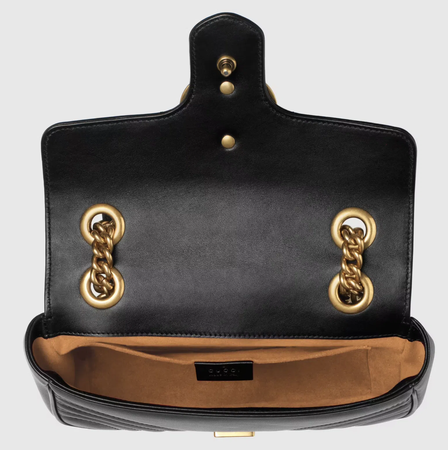 Gucci GG Marmont Matelassé Shoulder Bag Black - Image 5