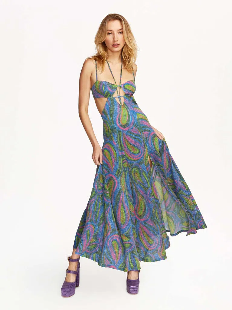 Alice McCall Swan Lake Midi Dress Print Size 8 - Image 2