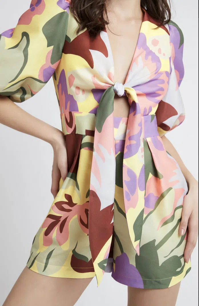 Sheike Valentina Playsuit Print Size 10 - Image 3