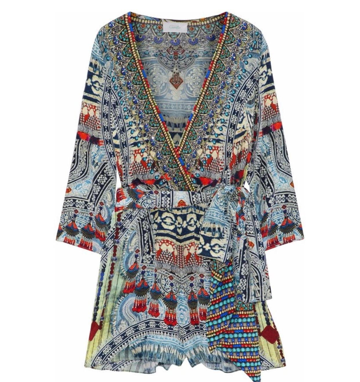 Camilla Teachers Pet Playsuit Print Size 10 - Image 2