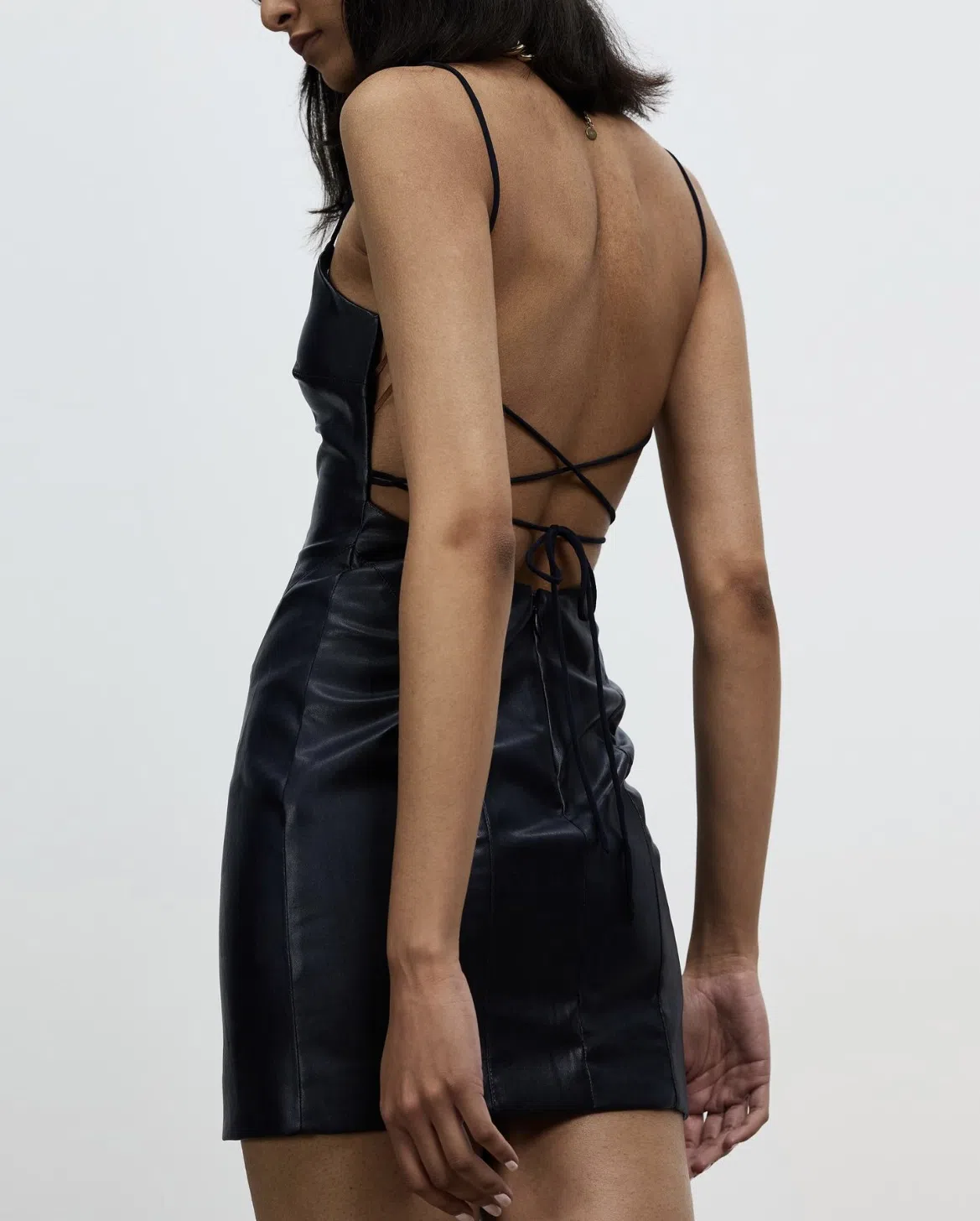 Manning Cartell Alter Egos Backless Mini Dress Black Size 6 - Image 3