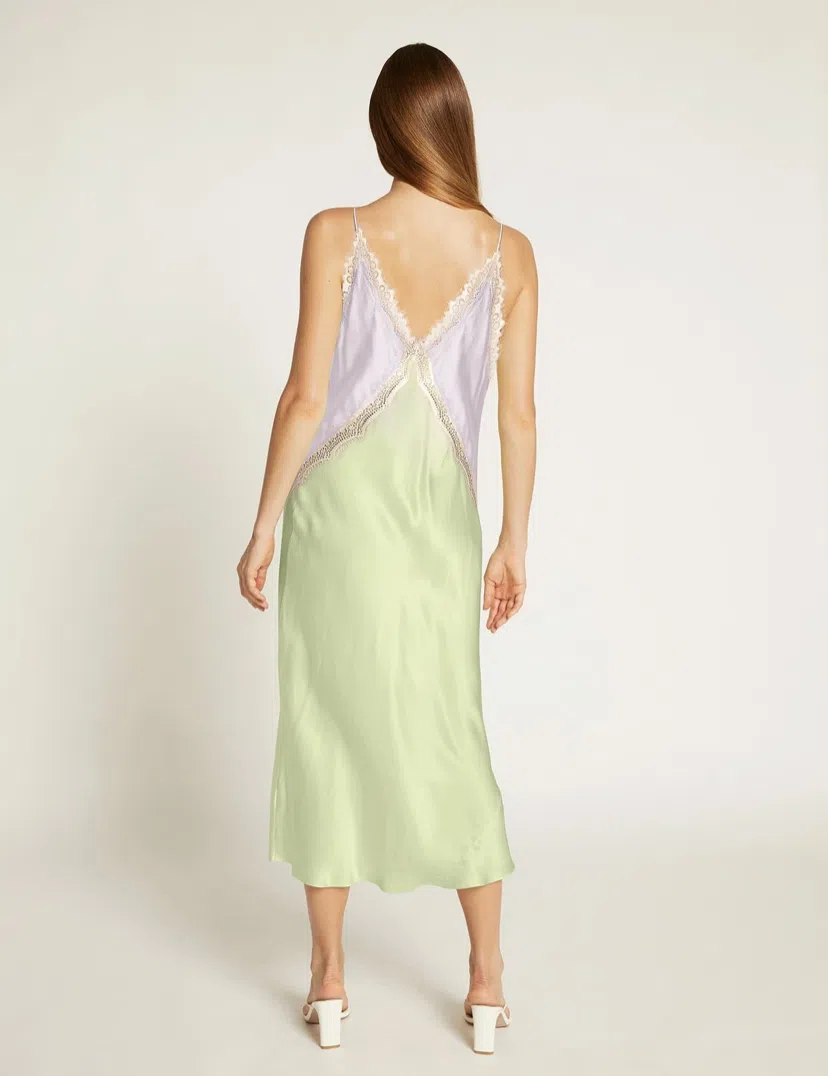 Ginia Sadie Dress Green Size 8 - Image 2