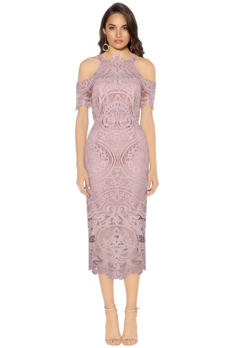 Thurley Bouquet Midi Dress Pink Size 14 - Image 2
