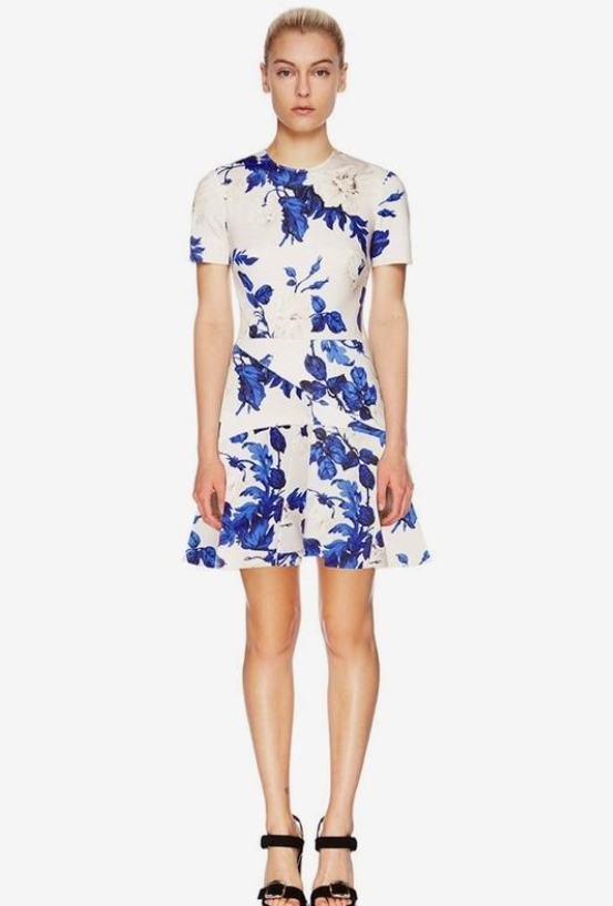 Lover Watercolour mini dress - Image 2