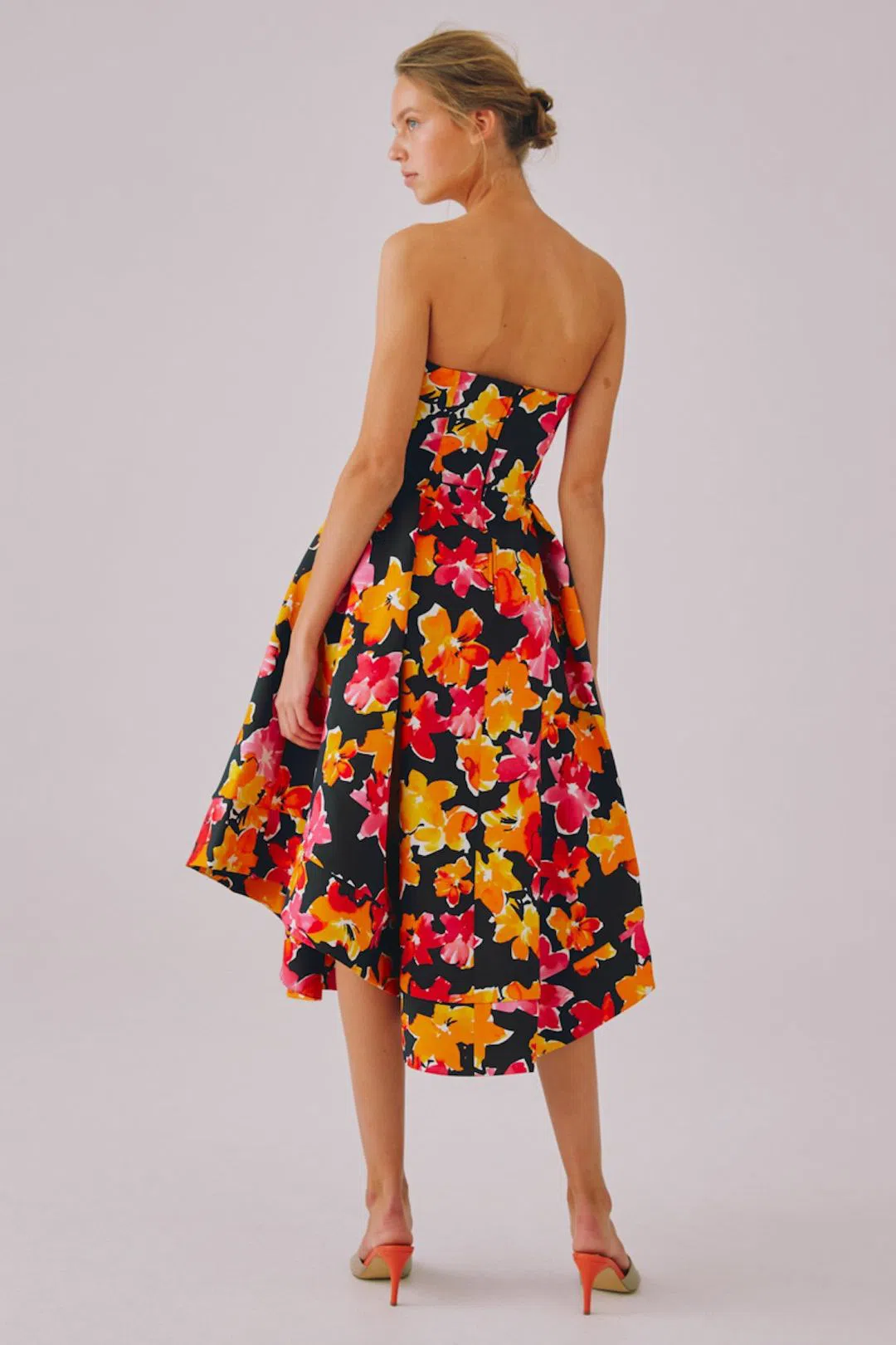 C/MEO Collective Aloud Dress Black Floral Size 14 - Image 4