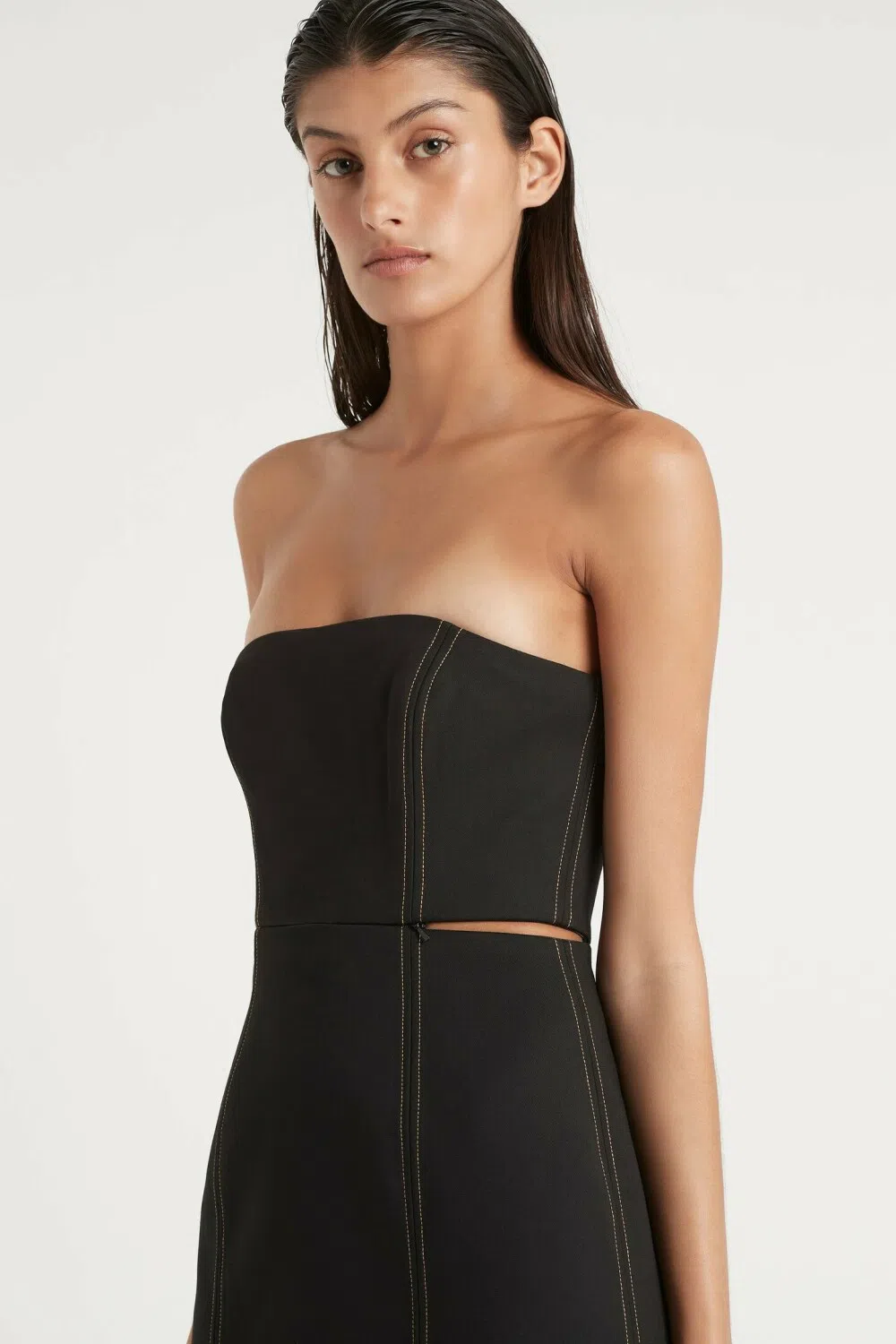 Sir the Label Andre Mini Dress Black Size 8 - Image 3