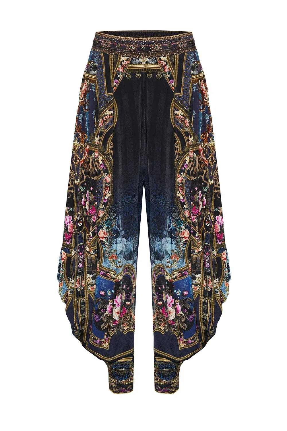 Camilla Jersey Drape Pant Fields of Treasure Print Size S - Image 4