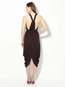 ALC Gerry Silk Grecian Dress - Image 2