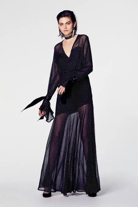 Atoir After Shock Black Maxi Dress Black Size 6 - Image 1