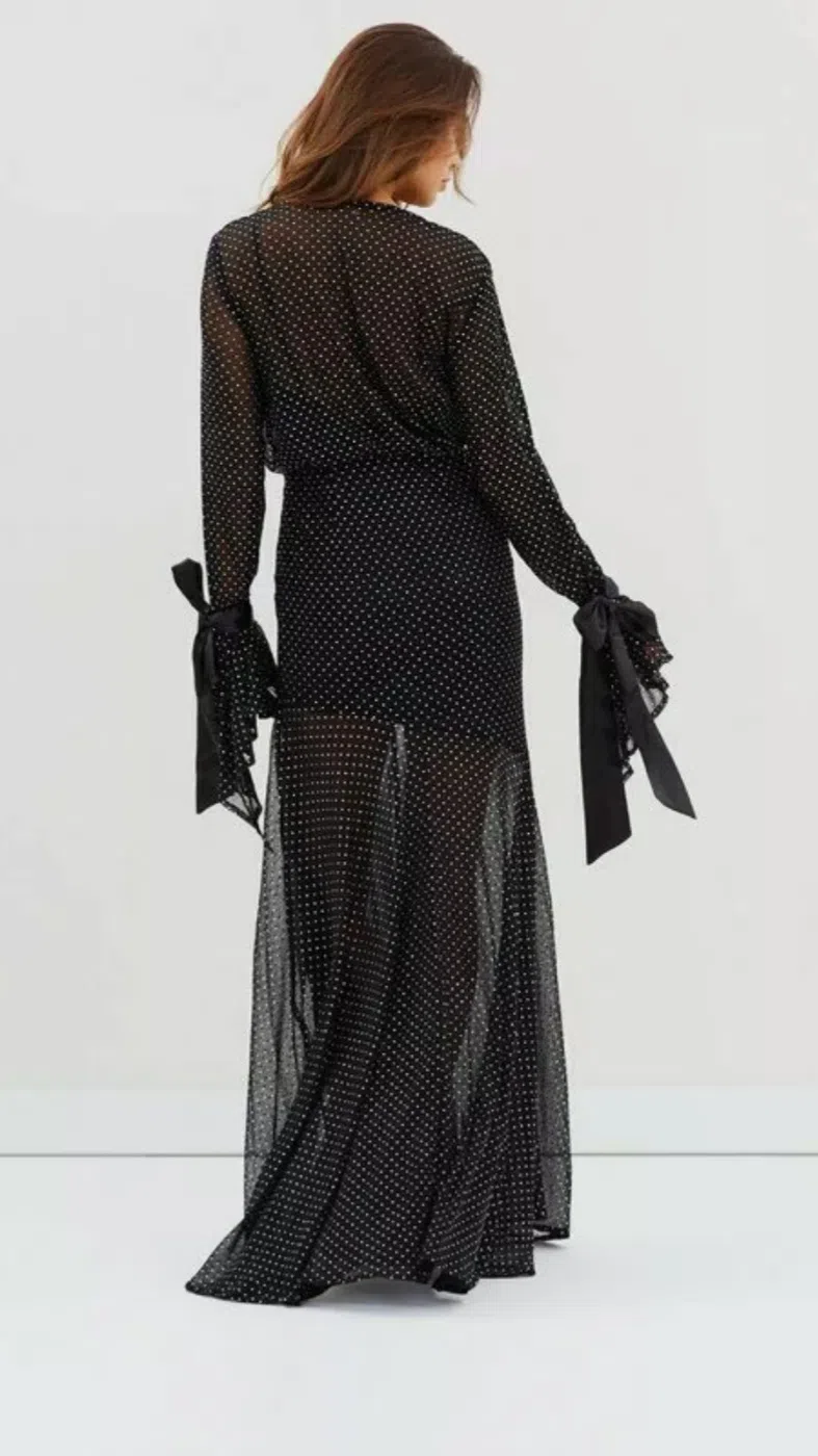 Atoir After Shock Black Maxi Dress Black Size 6 - Image 5